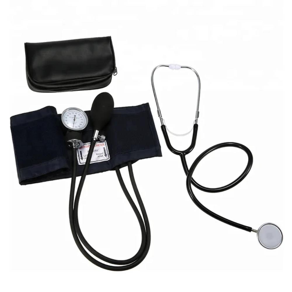 Manual Blood Pressure Monitor Diastolic Sphygmomanometer Medical Doctor Stethoscope Sphygmomanometer Cuff Home Health Monitor