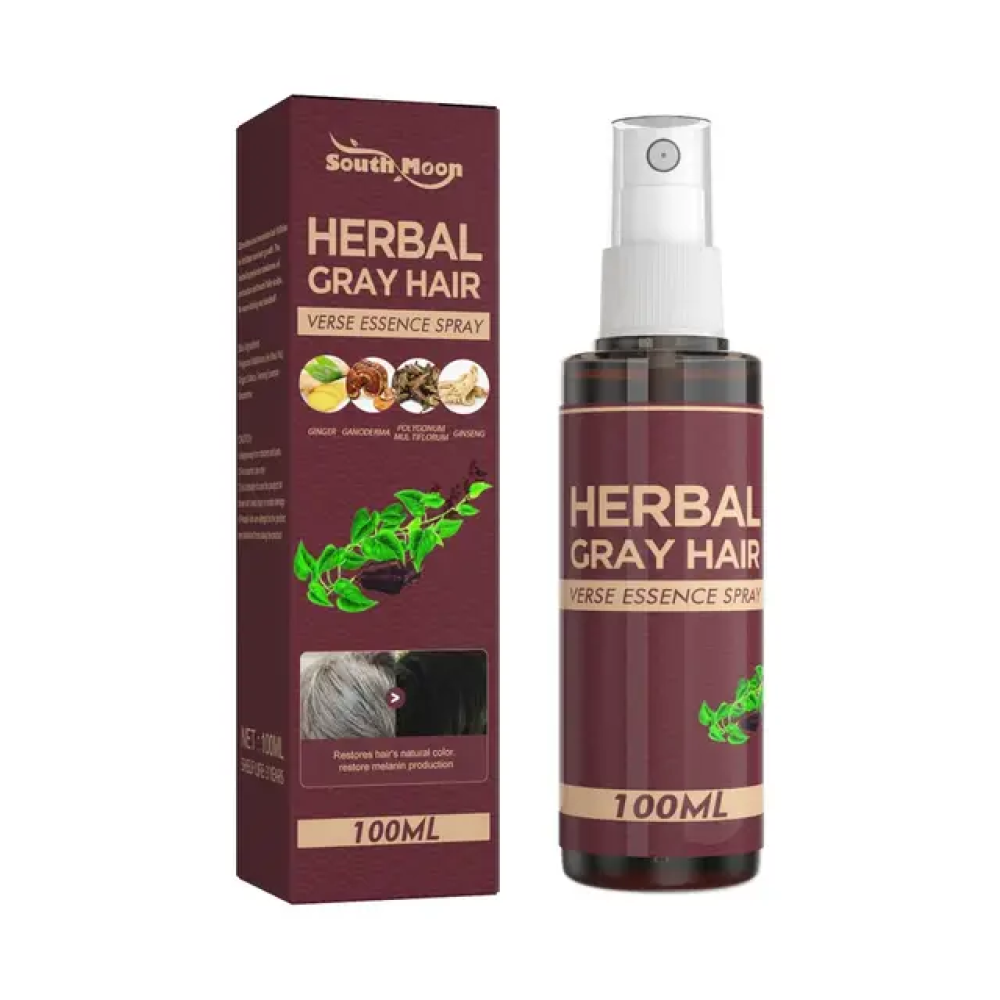 Herbal Black Hair Liquid Polygonum Multiflorum Herbal Essence  Moisturizes and Cares for Natural Black Hair, Smooth and Shiny