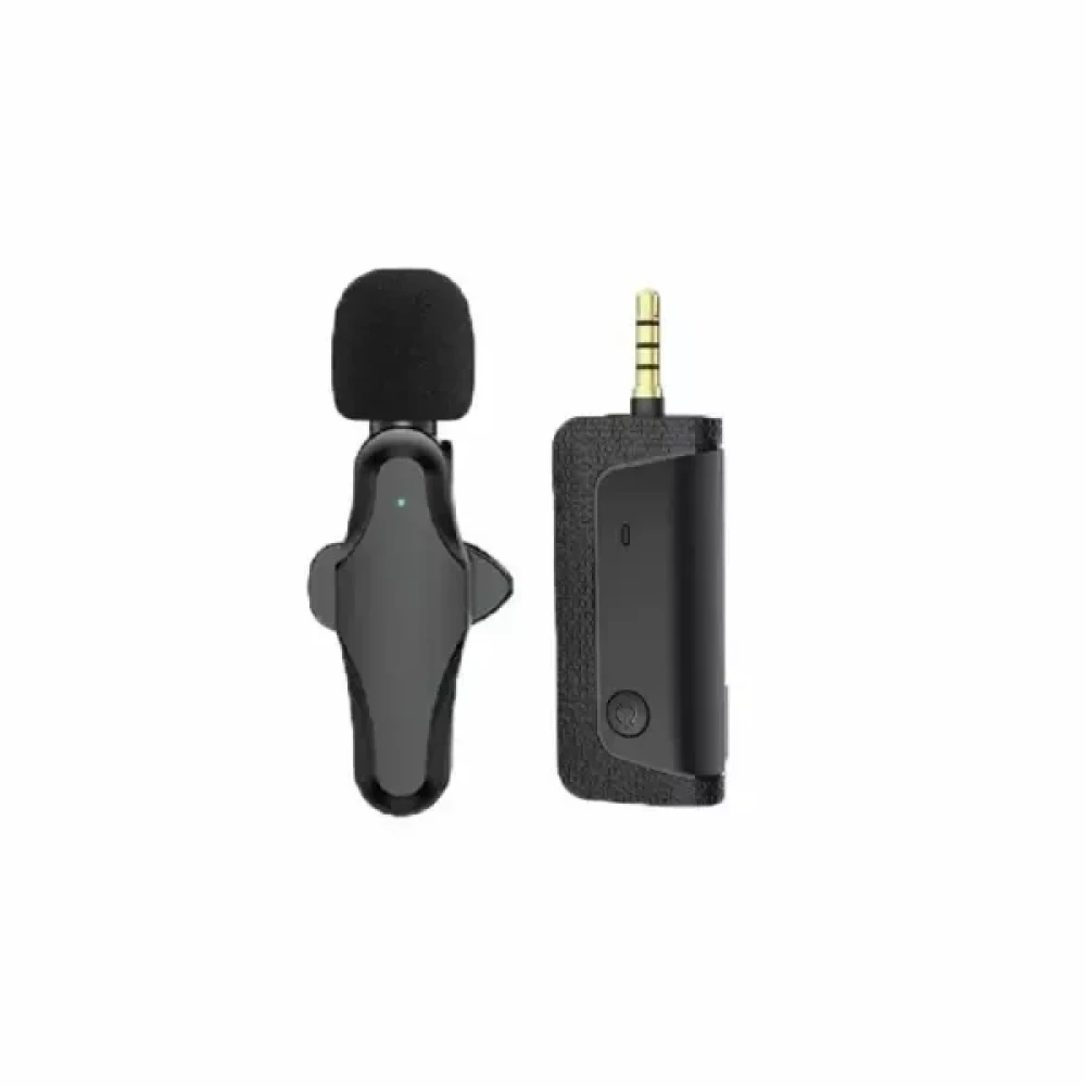 K35Pro Wireless Lavalier Noise Reduction Microphone 3.5mm AUX