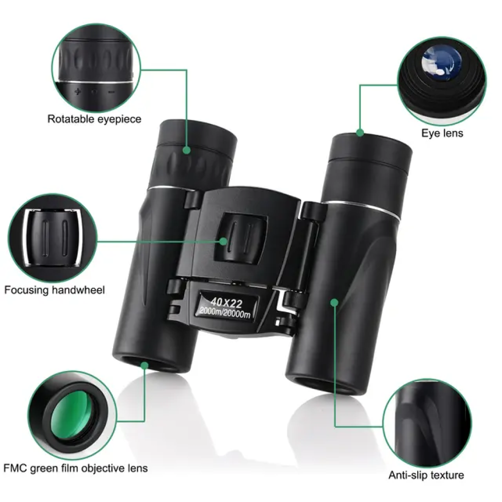 Mini Compact Binocular Telescope