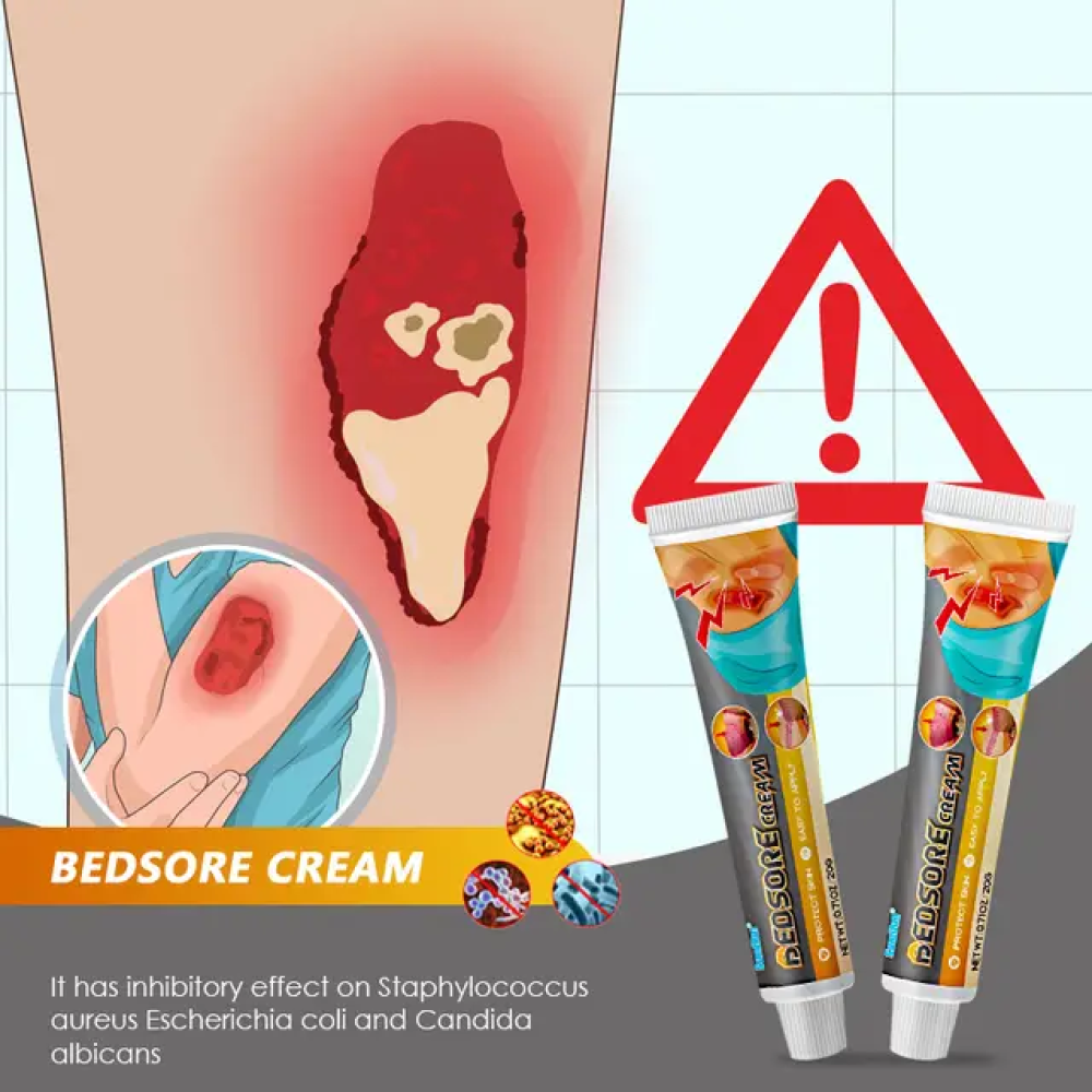 Sumifun Bedsores Treatment Cream Remove Rot Necrotic Tissue Treat Sores Ulcer Wound Healing Ointment Anti-lnfection