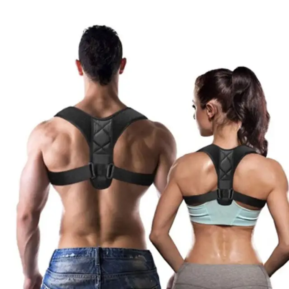 Spine Back Straightener, Adjustable Back Brace Posture Corrector Belt for Men and Women, Upper Back Support Brace for Adults, Back Shoulder Posture Corrector