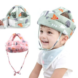 Infant Toddler Safety Helmet Baby Kids Head Protection Hat for Walking Crawling Baby Learns To Walk The Crash Helmet