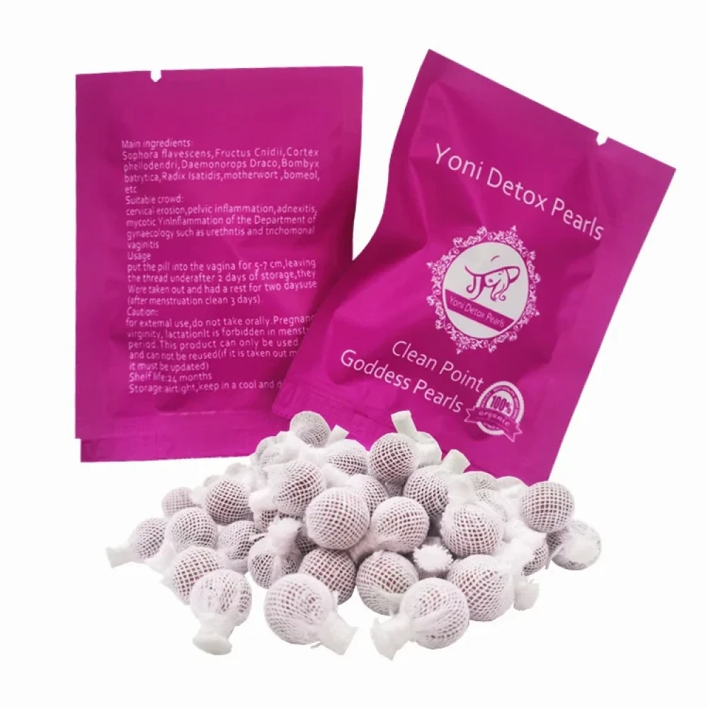 Yoni Pearls Medical Tampon Clean Point Yoni Steam Vaginal Detox Pearl Beauty And Health For Women