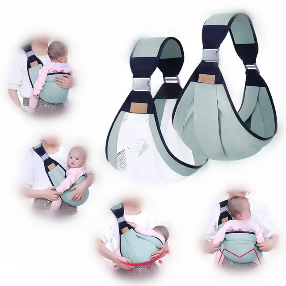 Baby Sling Wrap Baby Carrier Soft wrap Sling for Newborn Infant Carrier Front Pack Toddlers Baby Single Shoulder Carrier