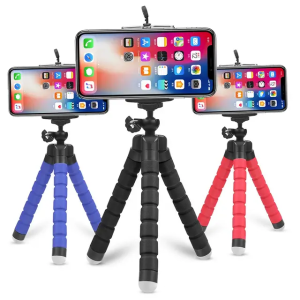 Mobile Phone Holder Flexible Octopus Tripod Bracket for Mobile Phone Camera Selfie Stand Monopod Support Photo Remote Control