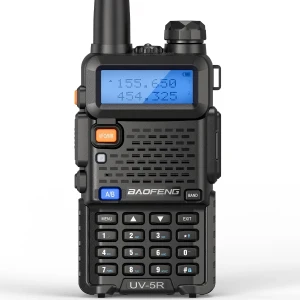 Baofeng UV-5R Walkie Talkie 5W Portable Ham CB Radio Dual Band VHF/UHF FM Transceiver Two Way Radio Hunting