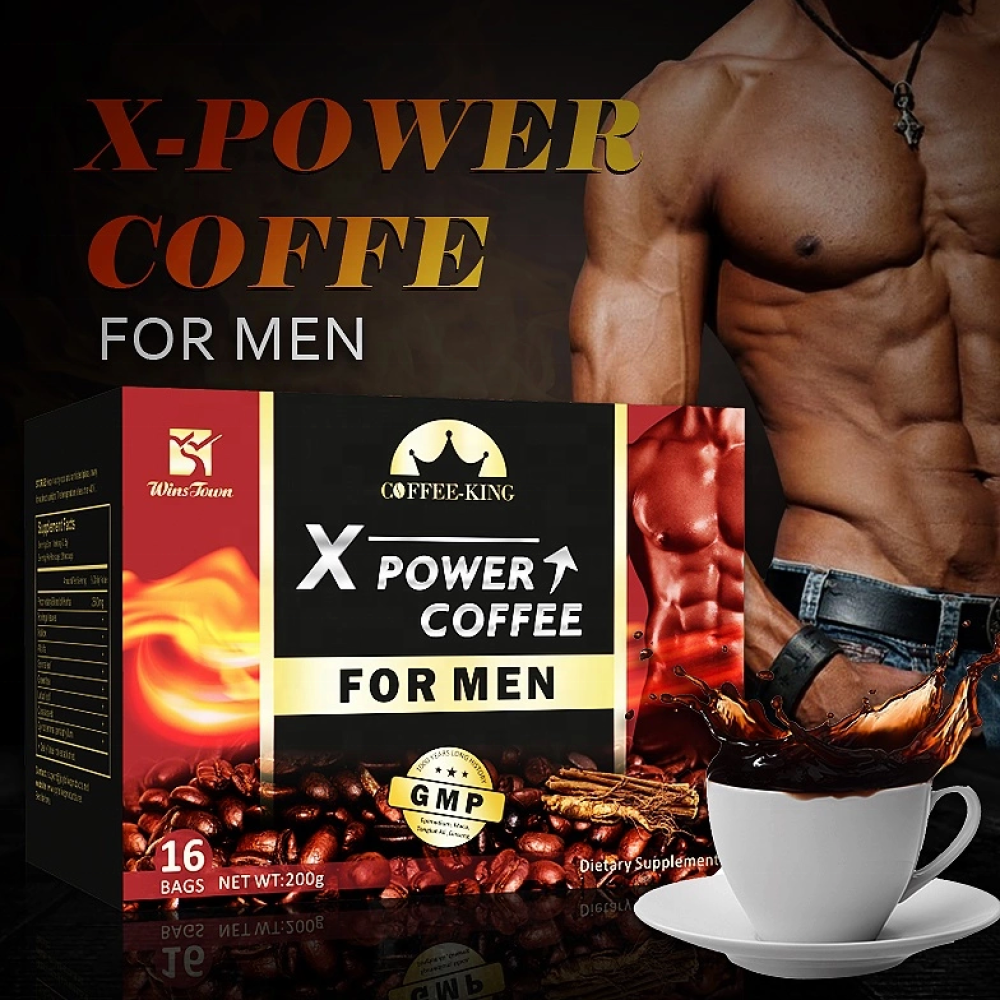 X Power Coffee with Tongkat Ali | Instant Coffee for Sexual Enhancement, Weak Erection, and Premature Ejaculation