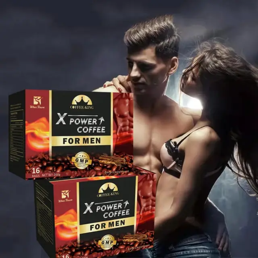 X Power Coffee with Tongkat Ali | Instant Coffee for Sexual Enhancement, Weak Erection, and Premature Ejaculation