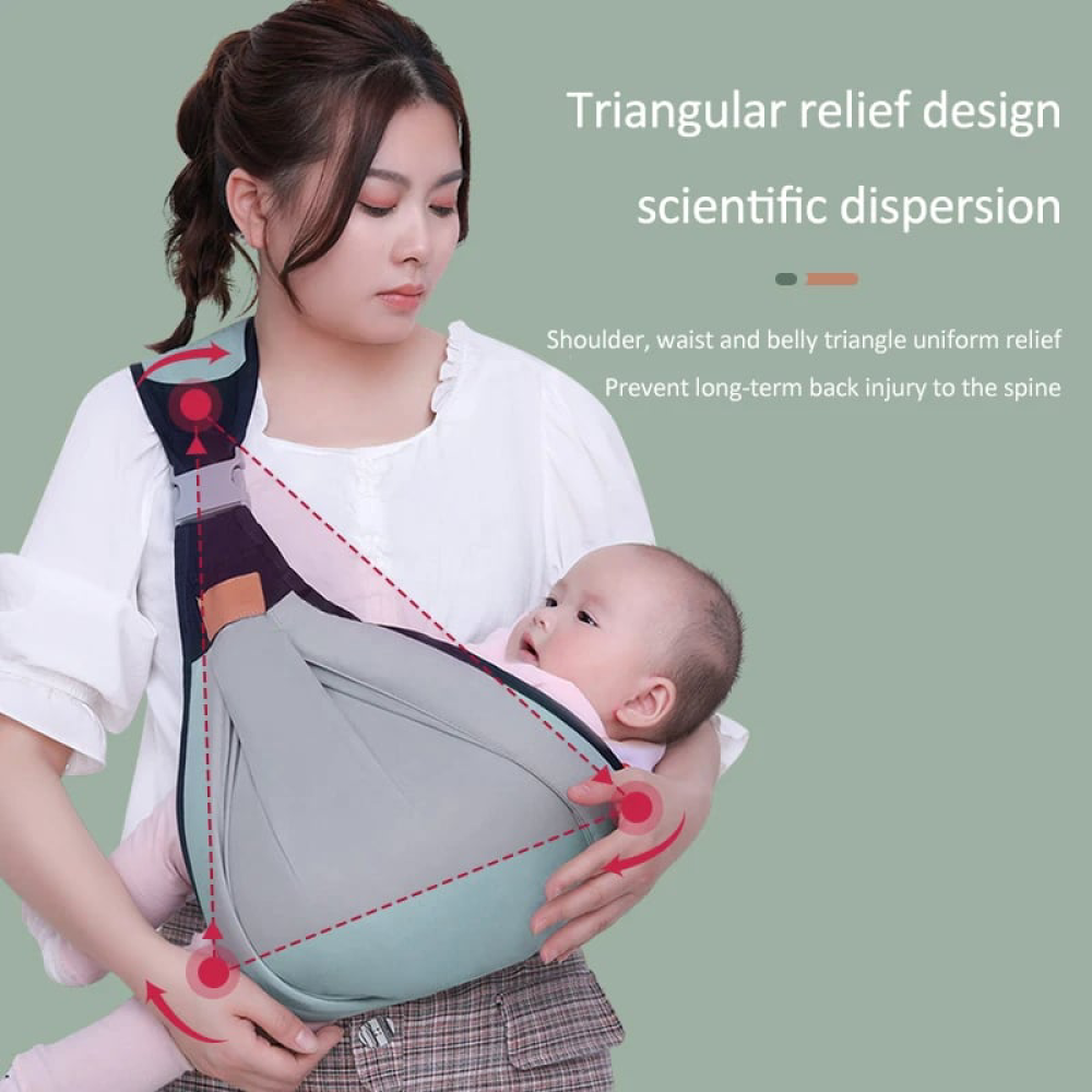 Baby Sling Wrap Baby Carrier Soft wrap Sling for Newborn Infant Carrier Front Pack Toddlers Baby Single Shoulder Carrier