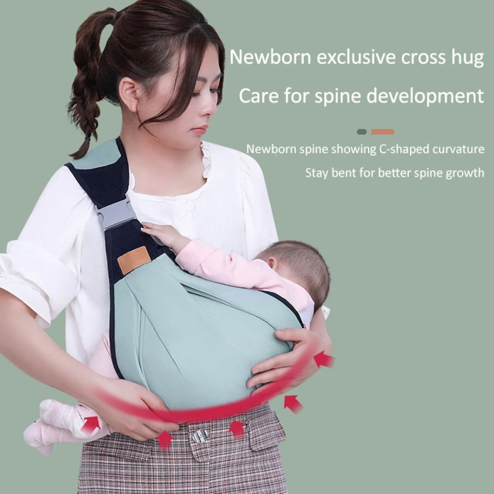 Baby Sling Wrap Baby Carrier Soft wrap Sling for Newborn Infant Carrier Front Pack Toddlers Baby Single Shoulder Carrier