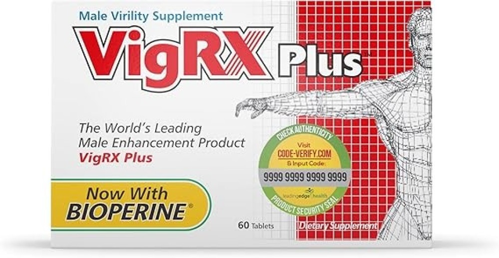 VigRX Plus Male Virility Herbal Dietary Supplement Pill - 60 Tablets