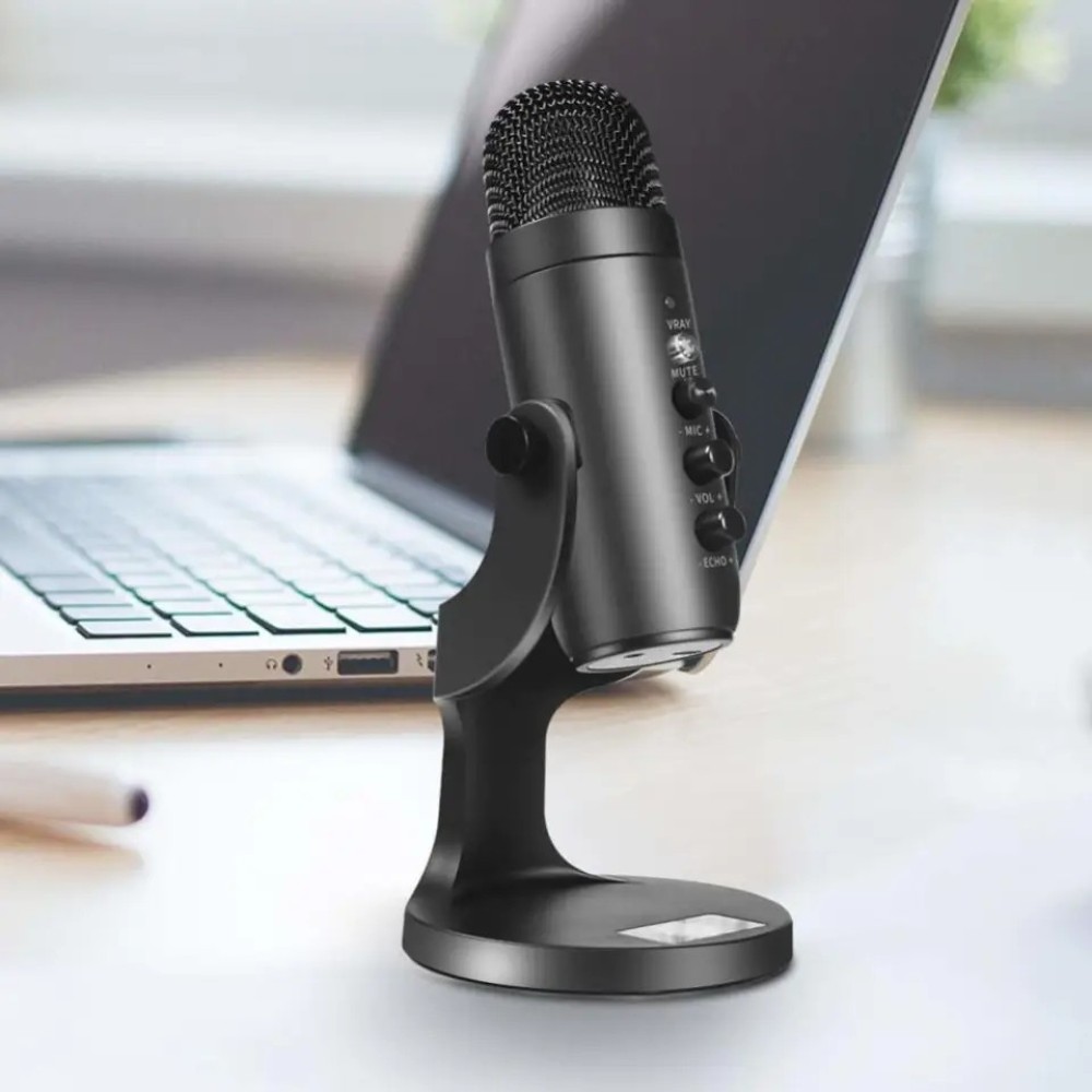 USB Condenser Microphone Professional Studio Recording Mic for PC Computer Phone Gamin g, Streaming, Podcasting