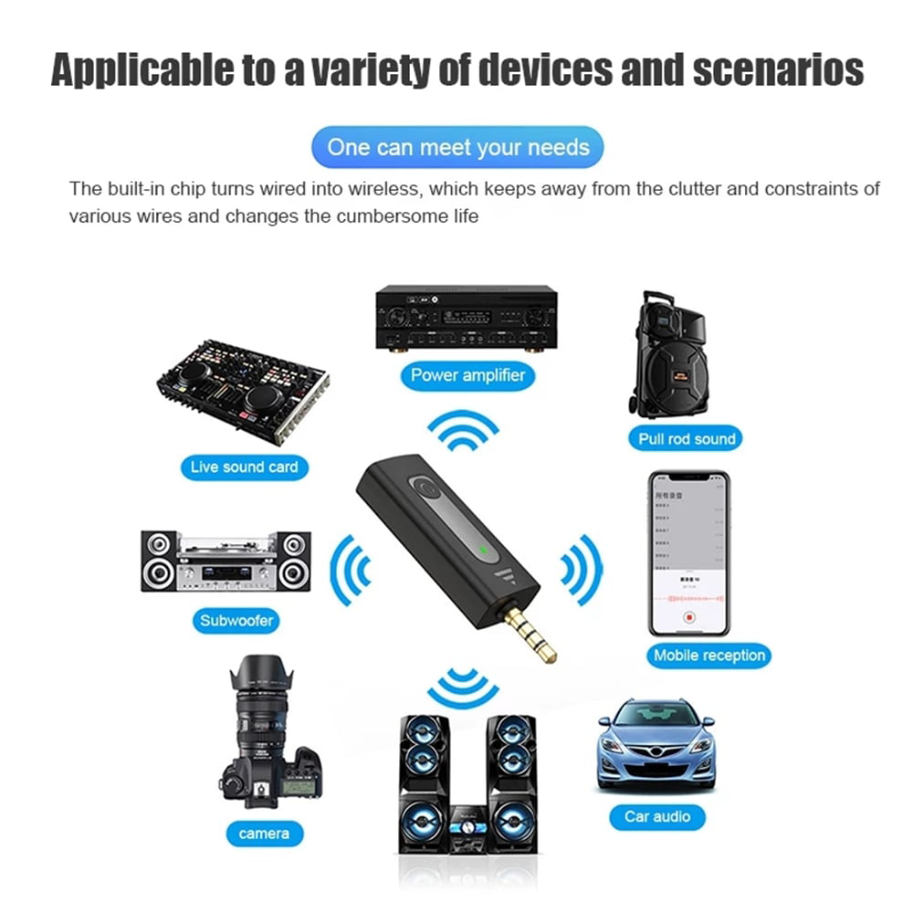 K35 Wireless Lavalier Microphone Mini mic For Phone PC Cell Smartphones Laptop Desktop Collar