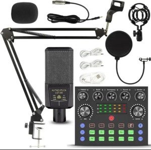 LGT240 Professional Condenser Microphone For Computer And Sound Card Recording Microphone