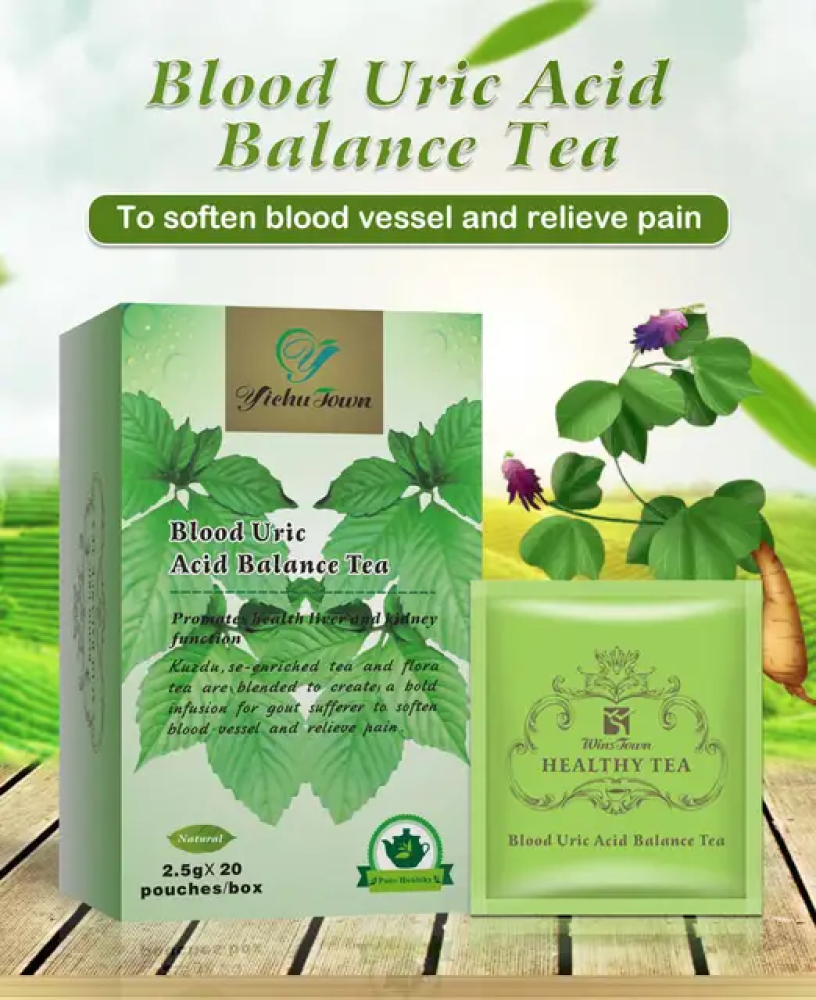 Blood Uric Acid Balance Tea | Herbal Tea for Blood Uric, Arthritis and Gout Treatment