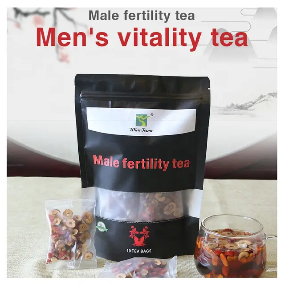 Male Fertility Tea | Herbal Tea for Azoospermia, Low Sperm Count, and Men’s Reproductive Health