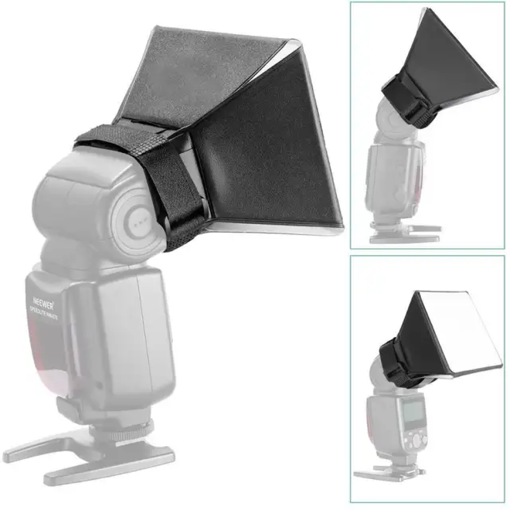 Universal Mini Diffuser Softbox For External Flash Speedlite CameraFlash Light Soft Box for Photography Photo Studio