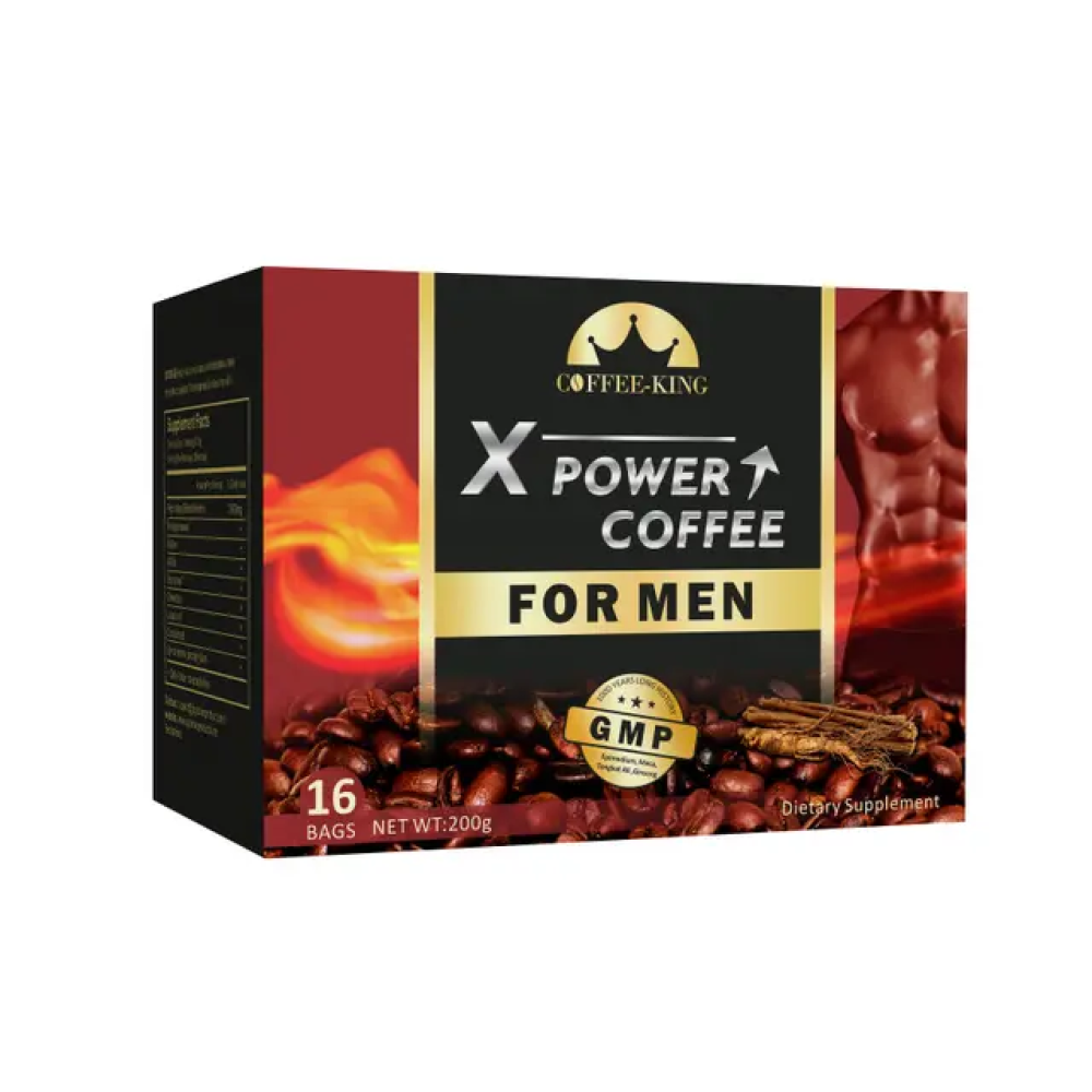 X Power Coffee with Tongkat Ali | Instant Coffee for Sexual Enhancement, Weak Erection, and Premature Ejaculation