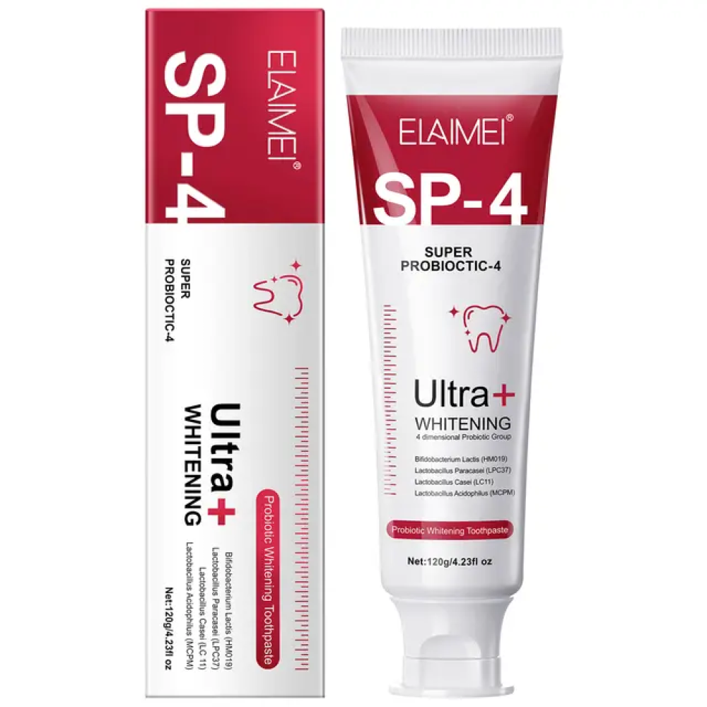 ELAIMEI Probiotic Whitening Toothpaste Freshens Breath and Promotes Oral Hygiene