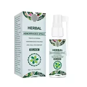 Herbal Hemorrhoids Spray 30ml, Treats External Hemorrhoids, Fissures & Discomfort