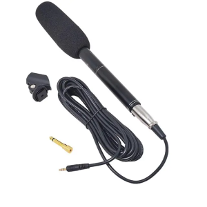 Boom Condenser Microphone Kit for Video Camcorders and Camera