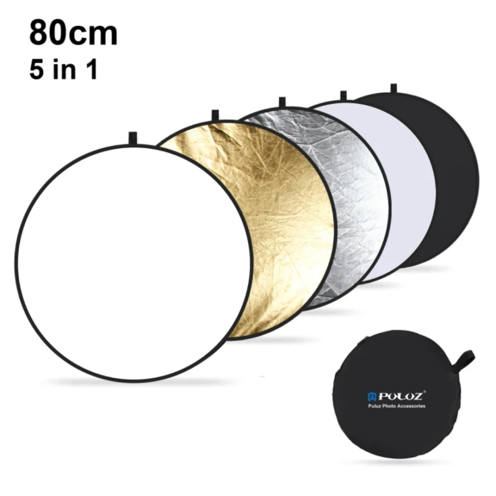PULUZ 80cm 5 in 1 Folding Photo Studio