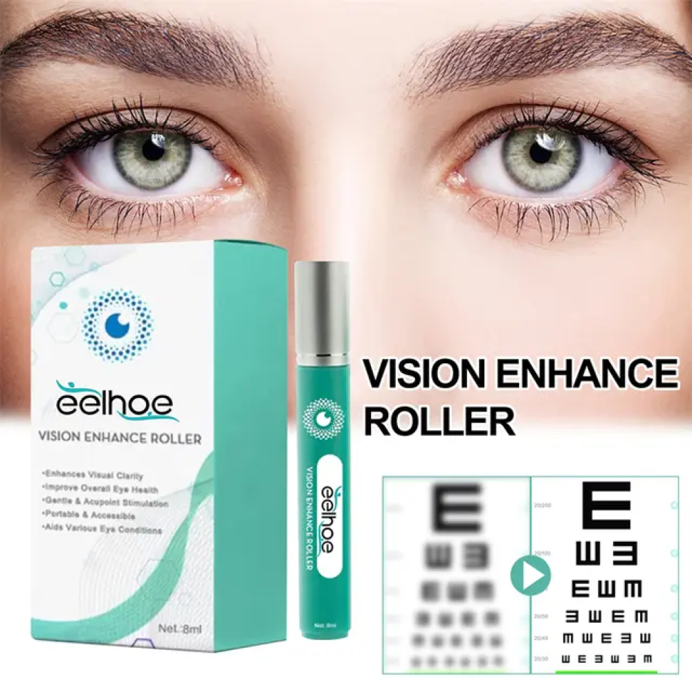 Eelhoe Vision Enhance Eye Roller Clearer Vision Roller For Men Anti-Fatigue Eyesight Care Product Enhanced Vision Improve Eyesight