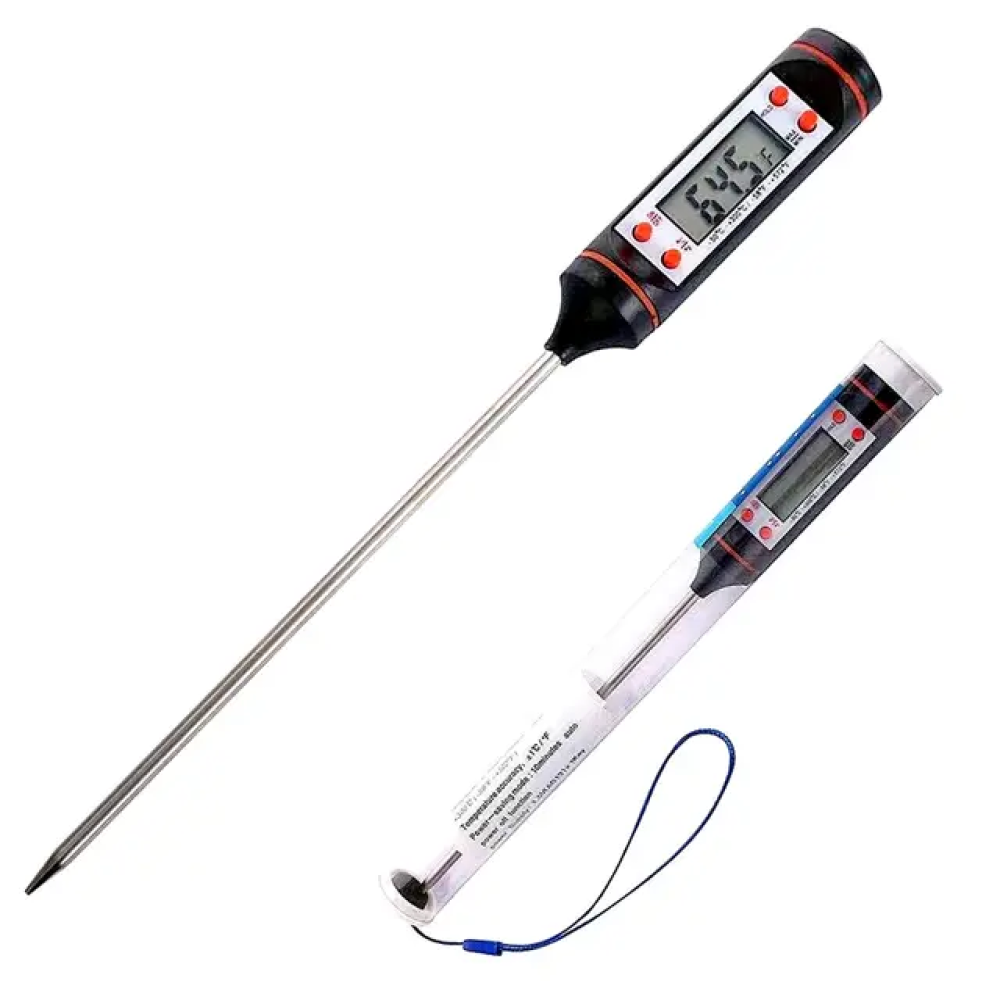 TP300 Meat Kitchen Oil Temperature Gauge Food Probe BBQ Barbecue Digital Thermometers