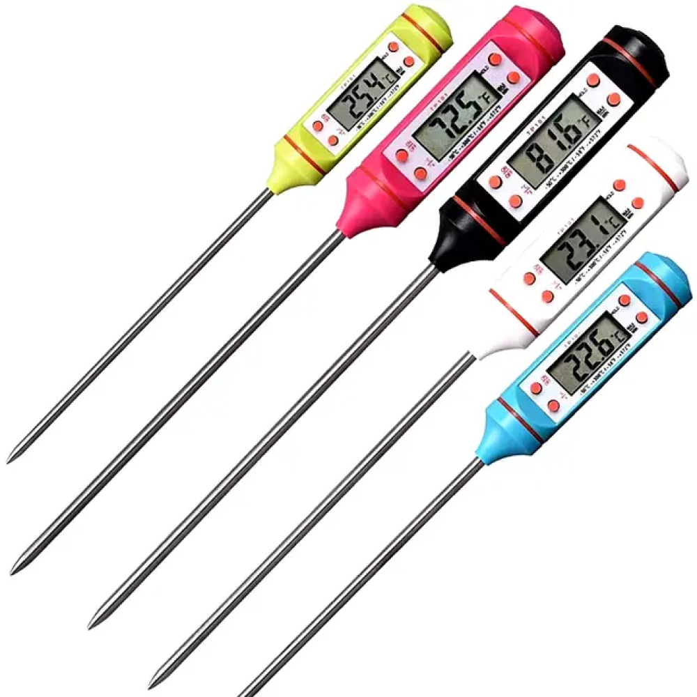 TP101 Kitchen Oil Temperature Gauge Food Meat Thermometer