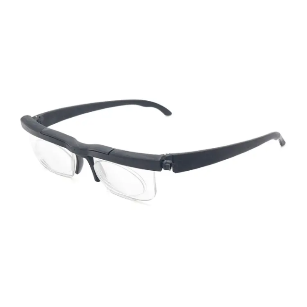 Adjustable variable focus glasses for reading distance Dial vision glasses for men women safety glasses