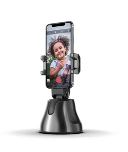 360 Degree Rotation Smart Phone Holder Auto Selfie Face Tracking Cell Mobile Phone Holders