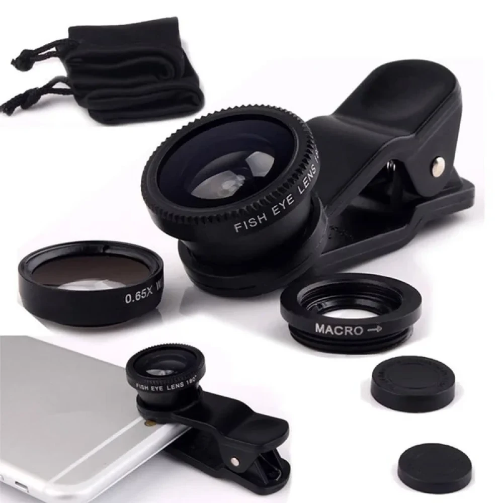 Universal Clip 3in1 Mobile Phone Lens