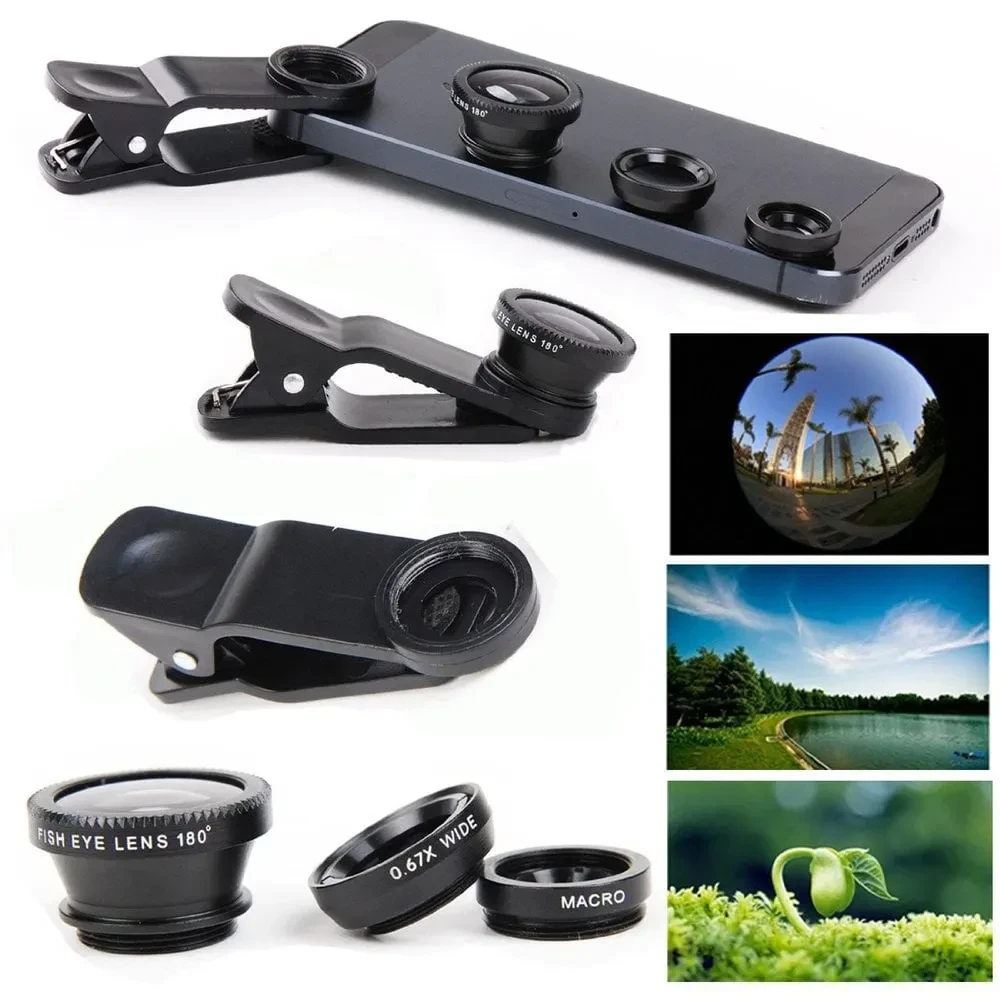 Universal Clip 3in1 Mobile Phone Lens