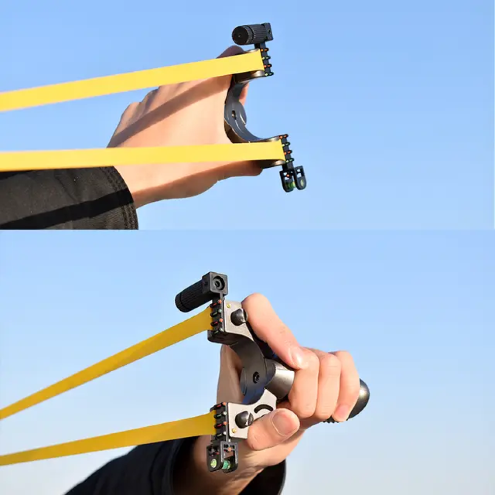 Hunting Resin Slingshot Shooting Laser Guided with Spirit Level