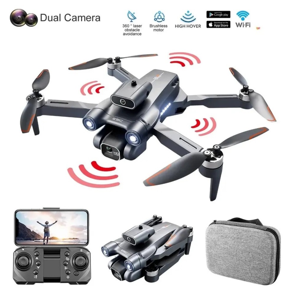 S1S Mini Drone Professional HD Camera 360-degree Obstacle Avoidance Aerial Photography Brushless Motor Foldable Quadcopter