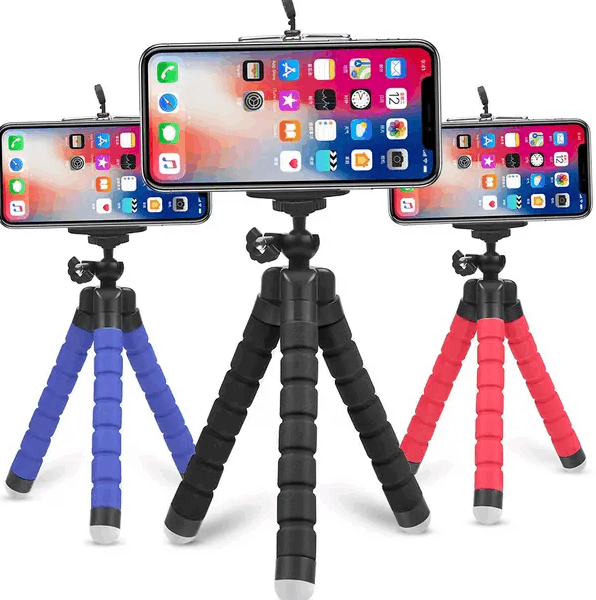 Mobile Phone Holder Flexible Octopus Tripod Bracket for Mobile Phone Camera Selfie Stand Monopod Support Photo Remote Control