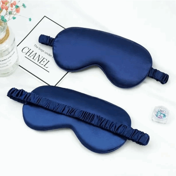 Imitated Silk Eye Patch Shading Sleep Eye Mask Eyepatch Travel Relax Cover Eyeshade Health Sleeping Shield Eye Care
