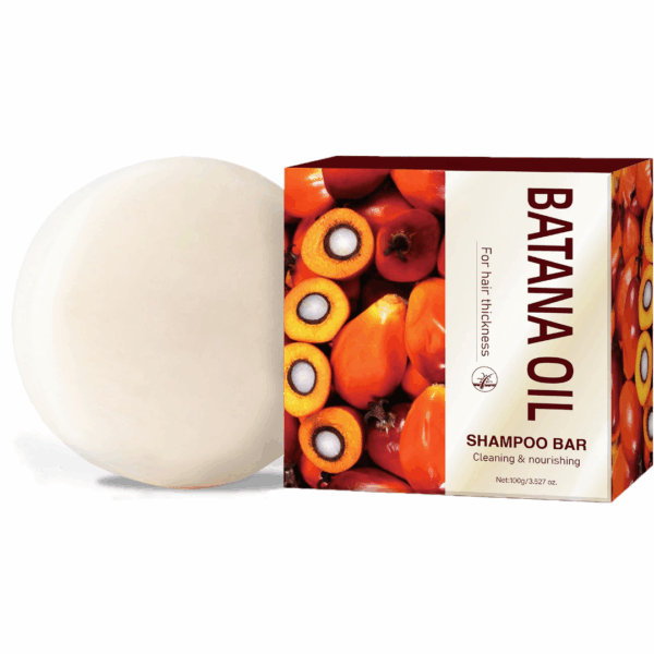 SAUVASINE Batana Oil Shampoo Soap For Hair Growth Healthier Thicker Fuller Anti Hair Loss 100g