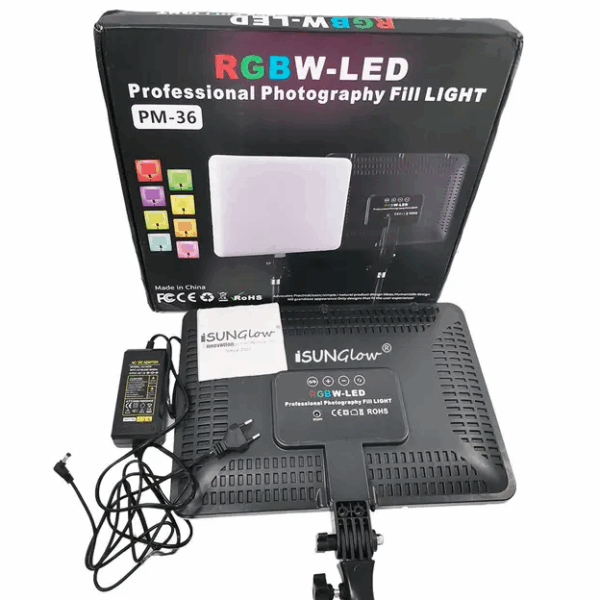 LED Video Light Panel Photography Lighting Remote Control For Live Streaming Photo Studio Lamp