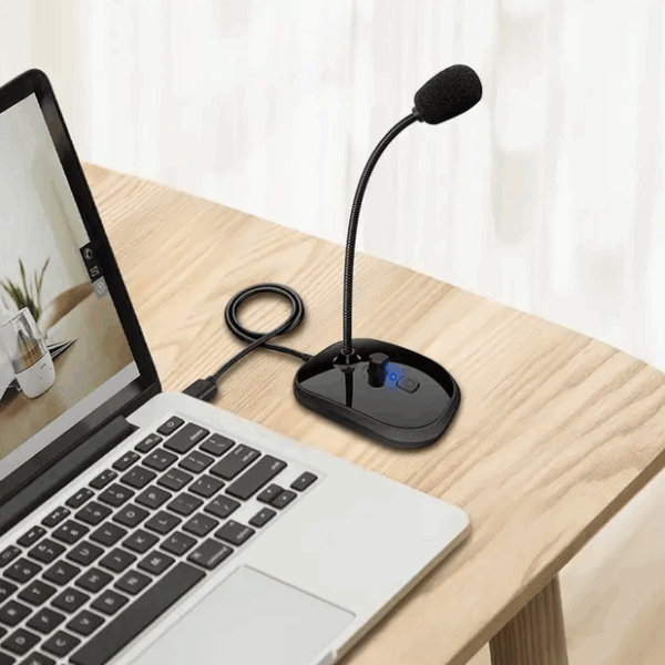 USB Desktop Conference Radio Mini Gooseneck Microphone